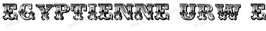 Egyptienne URW Extra字体转换